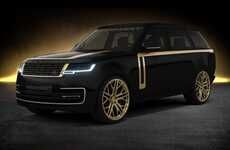 Gold-Finished Electric SUVs