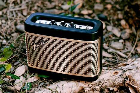 60s Festival-Themed Bluetooth Speakers