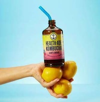 Lemonade-Infused Berry Kombucha Image 2