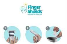 Diaper-Specific Finger Shields