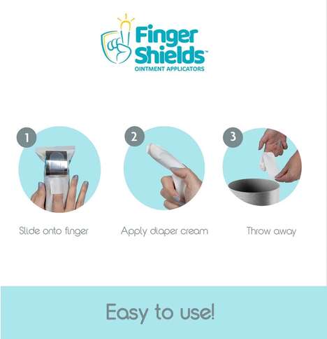Diaper-Specific Finger Shields