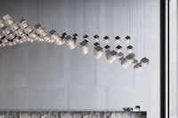 Multifaceted Glass Crystal Fixtures Image 3
