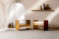 Dual-Function Seating Shelves Image 3
