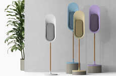 Eye-Catching Freestanding Home Speakers