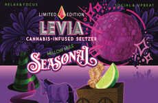 Celebratory Cannabis-Infused Seltzers