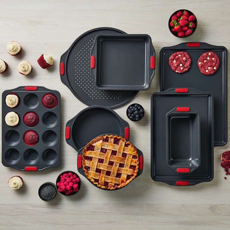 21pcs Silicone Non-stick Bakeware Set, Including Pizza Pan, Baking