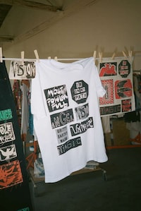 Punk-Inspired Patchwork Jeans Image 8