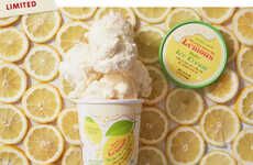 Tart Lemon Ice Creams