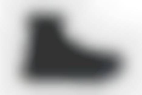 Dark Technical High-Top Sneakers