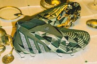 Crystal-Adorned Football Sneakers Image 3