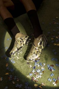 Crystal-Adorned Football Sneakers Image 6