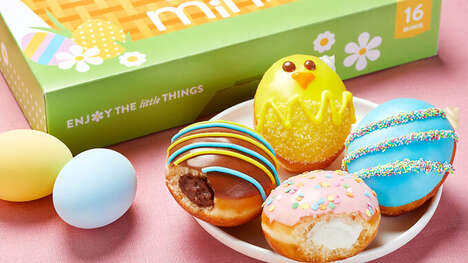 Miniature Springtime Doughnuts