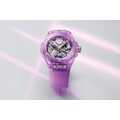 Transparent Purple Timepieces - Hublot's Newest 'Big Bang' Timepiece has a Clear Purple Shell (TrendHunter.com)