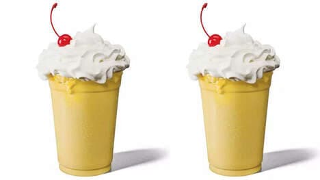 Creamy Pineapple Shakes
