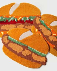 Plush Sandwich Rugs Image 3
