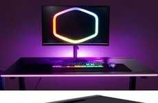 Ambient Illumination Gamer Desks