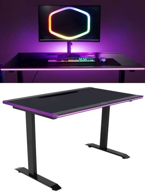 Ambient Illumination Gamer Desks