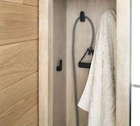 Mirrored Freestanding Storage Closets Image 8