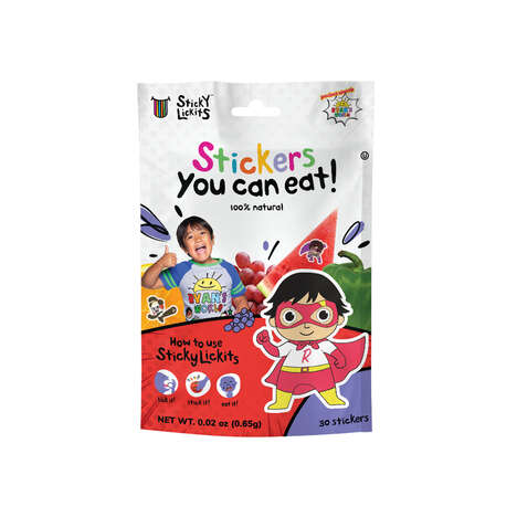 Healthful Snackable Stickers