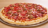 Spicy Meatball Pizzas