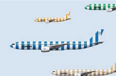 Striped Leisure Airplane Liveries