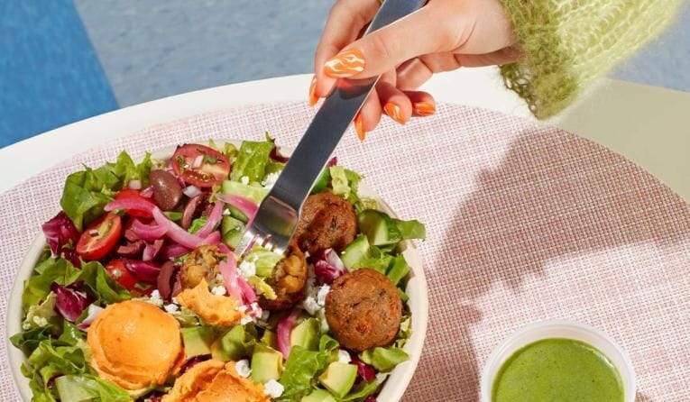 Influencer-Crafted Falafel Bowls