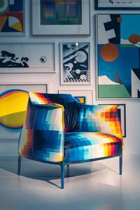 Iconic Pixelated Chairs Image 4