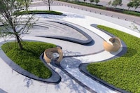 Relaxed Outdoor Breastfeeding Seats