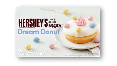 Dessert-Inspired Donut Menus : Tim Hortons Dream Donuts