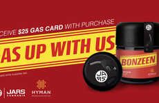 Cannabis-Branded Gas Card Giveaways