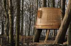 Contemporary Conservationist Treehouses