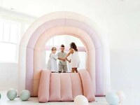 Pastel Indoor Bounce Houses Image 4