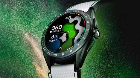 Sleek Golfer Smartwatches
