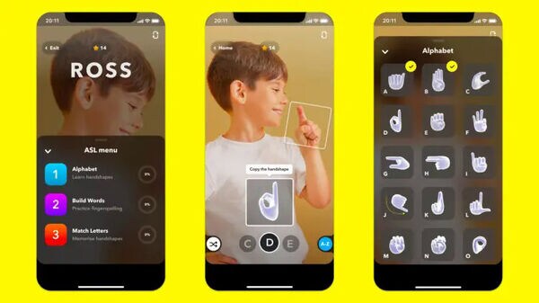 Educational ASL Social Filters