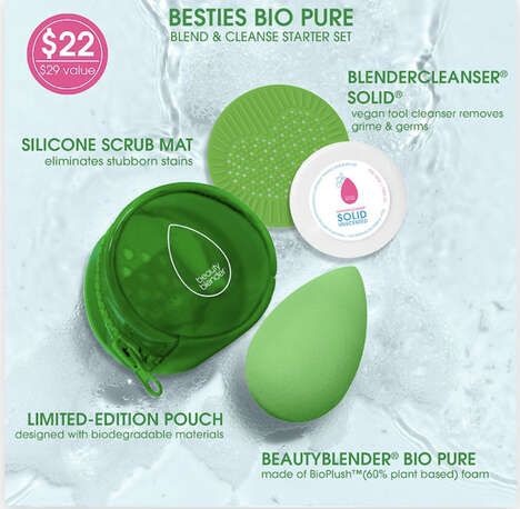 Sustainable Makeup Blender Kits
