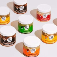 Bold Colorful Seed Butter Packaging