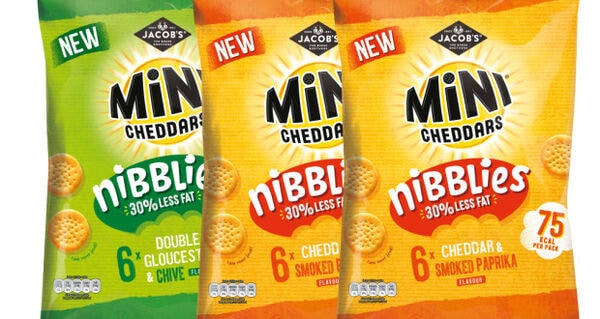 Cheesy Low-Fat Cracker Snacks: These New Jacob's Mini Cheddars Nibblies ...