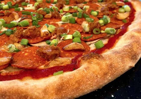 Vegan Pepperoni Pizzas
