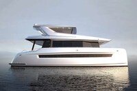 Minimalist Solar Power Catamarans Image 1