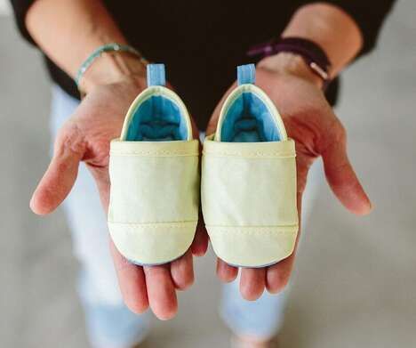 Dissolvable Baby Shoes