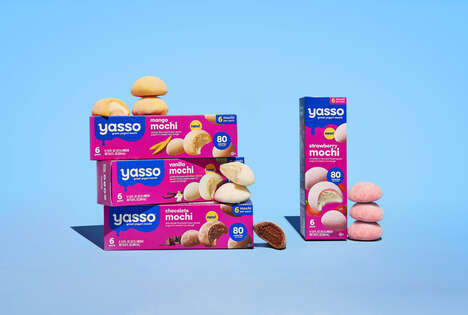 Frozen Greek Yogurt Mochis