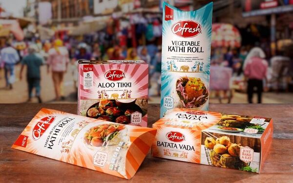 Frozen Indian-Style Snack Foods