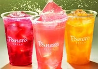 Caffeinated Fruit-Flavored Lemonades