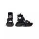 Punk-Informed Cutout Chunky Sandals Image 1