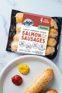 Sustainable Salmon Sausages Image 2