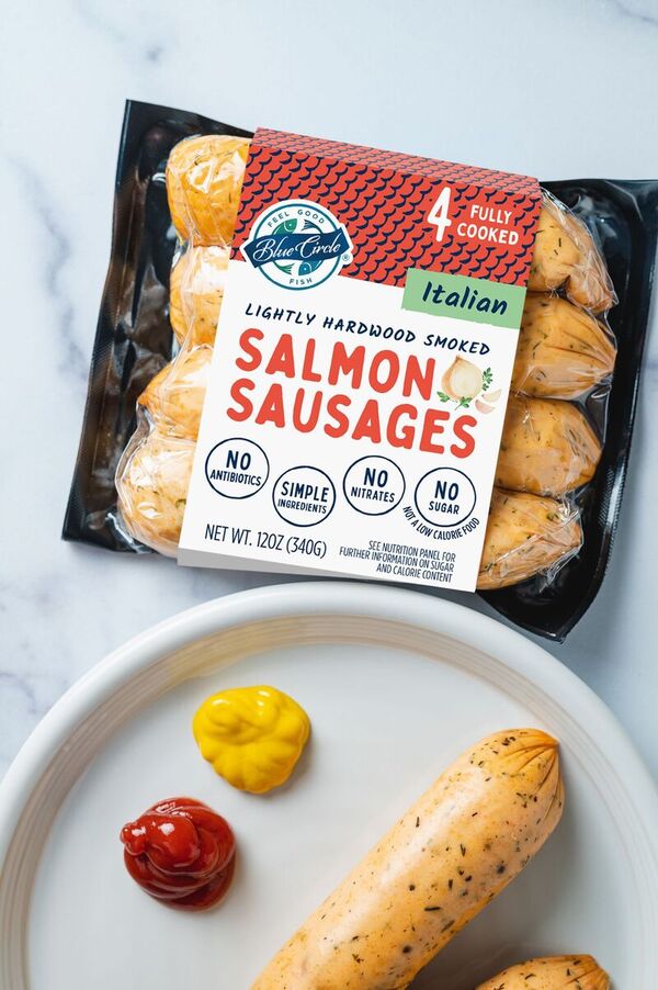 Sustainable Salmon Sausages Image 2
