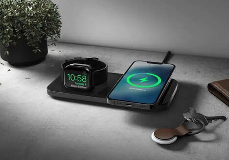 Stylish Dual-Device Charger Stations