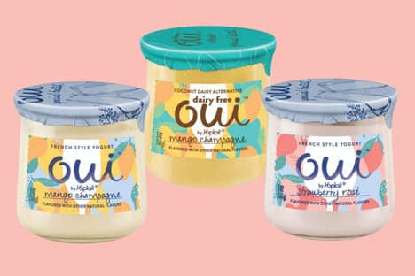 Wine-Flavored Yogurts