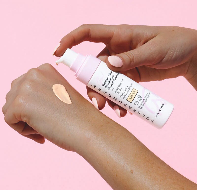 Illuminating Mineral Sunscreens