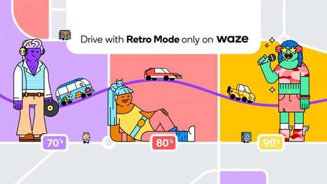 Retro-Themed Navigation Apps